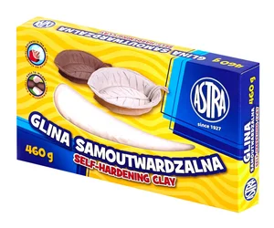 Glina samoutwardzalna 460g biała