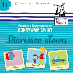 Odkrywam świat Pierwsze słowa Książka + Karty obrazkowe
