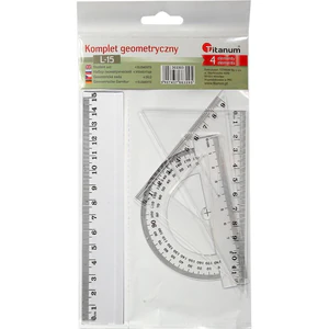 Komplet geometryczny 4 elementy L-15