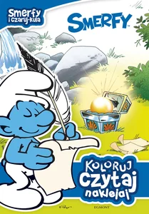 Smerfy Koloruj czytaj naklejaj Smerfy i czaruj-kula Smerfy Koloruj czytaj naklejaj Smerfy i czaruj-kula