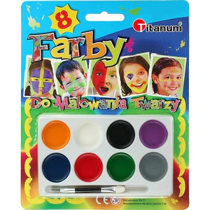 Farby do malowania twarzy 8 kolorów Farby do malowania twarzy 8 kolorów