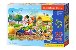Puzzle Maxi Konturowe: Big Turnip 20