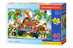 Puzzle Maxi: Softies on Safari 40