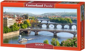 Puzzle Vltava Bridges in Prague 4000