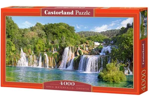 Puzzle Krka Waterfalls, Croatia 4000