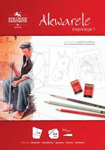 Blok Akwarele inspiracje A4 20 arkuszy