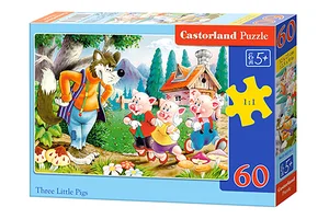 Puzzle Three Little Pigs 60