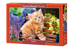 Puzzle Ginger Kitten 500