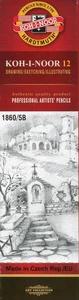 Ołówek grafitowy 12 sztuk 5B