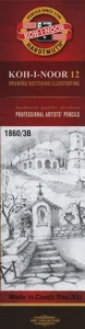 Ołówek grafitowy 1860/3B 12 sztuk
