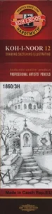 Ołówek grafitowy 1860/3H 12 sztuk Ołówek grafitowy 1860/3H 12 sztuk