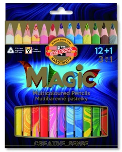 Kredki Magic Trio 12+1 Kredki Magic Trio 12+1