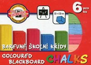 Kreda kolorowa do tablic 6 sztuk Kreda kolorowa do tablic 6 sztuk