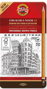 Ołówek grafitowy Triograph 12 sztuk