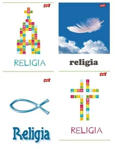 Zeszyt A5 Religia w kratkę 60 kartek