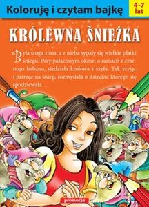 Koloruję i czytam bajkę Królewna Śnieżka