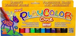 Farby w sztyfcie Playcolor one 12 kolorów