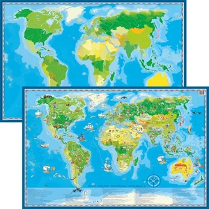 Mapa dwustronna Świata Młodego Odkrywcy
