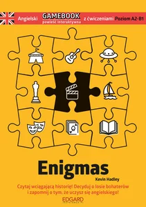 Angielski Gamebook z ćwiczeniami Enigmas A2-B1