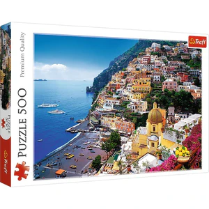 Puzzle Positano, Wybrzeże Amalfickie, Włochy 500