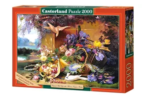 Puzzle „Elegant Still Life with Flowers Eugene Bidau 2000