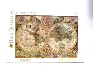 Puzzle Old Map 3000