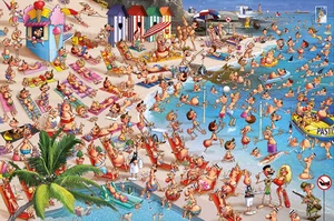 Puzzle 1000 Piatnik Ryuer Plaża