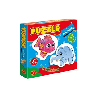 Puzzle dla maluszków rybka