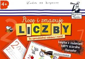 Kapitan Nauka Liczby Piszę i zmazuję Wiek 4+