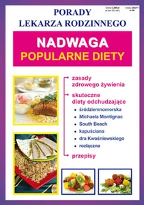 Nadwaga Popularne diety Porady Lekarza Rodzinnego 96 Nadwaga Popularne diety Porady Lekarza Rodzinnego 96