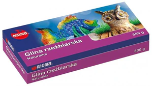 Glina rzeźbiarska naturalna 500 g Glina rzeźbiarska naturalna 500 g