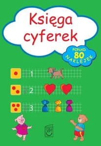 Ksiega cyferek 80 naklejek