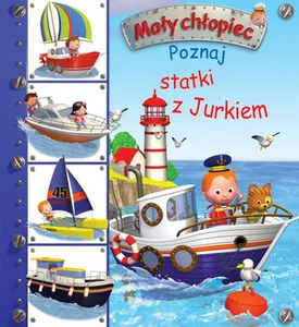 Mały chłopiec Poznaj statki z Jurkiem
