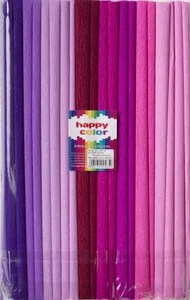 Bibuła marszczona Happy Color tonacja różowa Bibuła marszczona Happy Color tonacja różowa