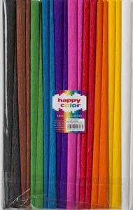 Bibuła marszczona Happy Color -Mix 10 kolorów