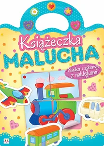 Książeczka malucha Nauka i zabawa z naklejkami Książeczka malucha Nauka i zabawa z naklejkami