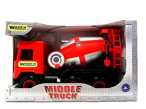 Middle Truck Betoniarka czerwona w kartonie
