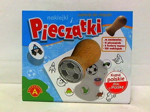 Pieczątki i naklejki zabawka dla chłopców