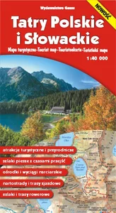 Tatry Polskie i Słowackie. Mapa turystyczna 1:40 000. Wodoodporna wyd. 2