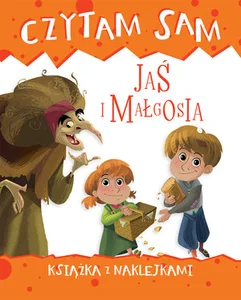 Czytam sam Jaś i Małgosia Książka z naklejkami