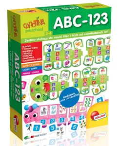 Carotina ABC-123 Poznaj literki, liczby i rowzijaj logikę