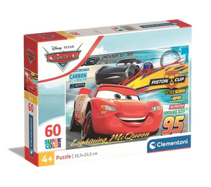 Puzzle Supercolor Auta 60