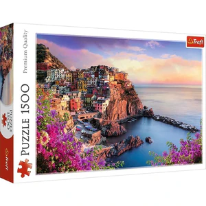 Puzzle Widok na miasteczko Manarola 1500
