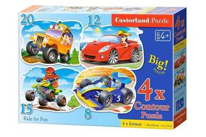 Puzzle 4w1 8-12-15-20 Ride for Fun