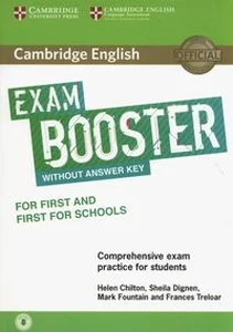 Cambridge English Exam Booster for First and First for Schools with Audio  Comprehensive Exam Practice for Students