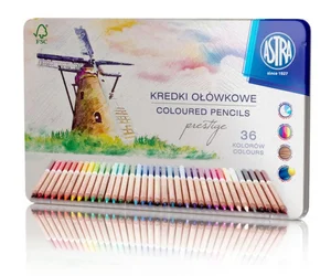 Kredki ołówkowe Prestige 36 kolorów w kasetce