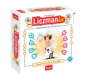 Liczmania Matematyka bez problemów 2 gry planszowe Liczmania Matematyka bez problemów 2 gry planszowe