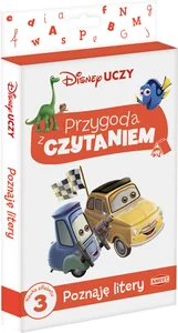 Disney uczy Przygoda z czytaniem Poznaję litery