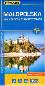 Małopolska - 101 atrakcji turystycznych 1:200 000