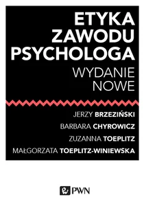 Etyka zawodu psychologa Etyka zawodu psychologa